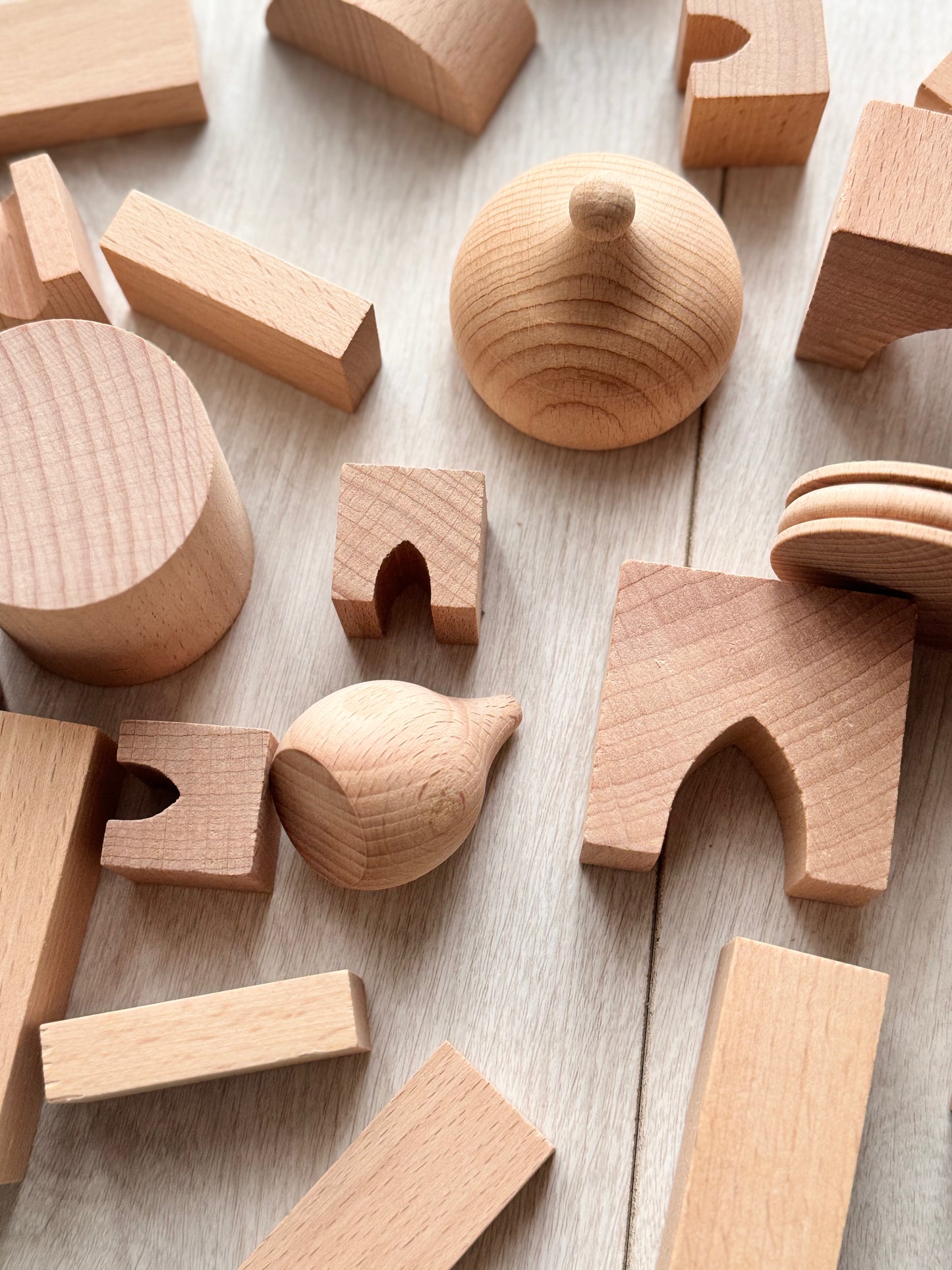 Wooden Mosque Building Blocks