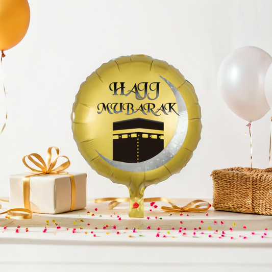 Hajj Mubarak Foil Balloon – 18 inch