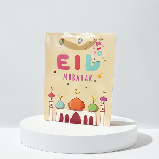 Colourful 'Eid Mubarak' Gift Bag